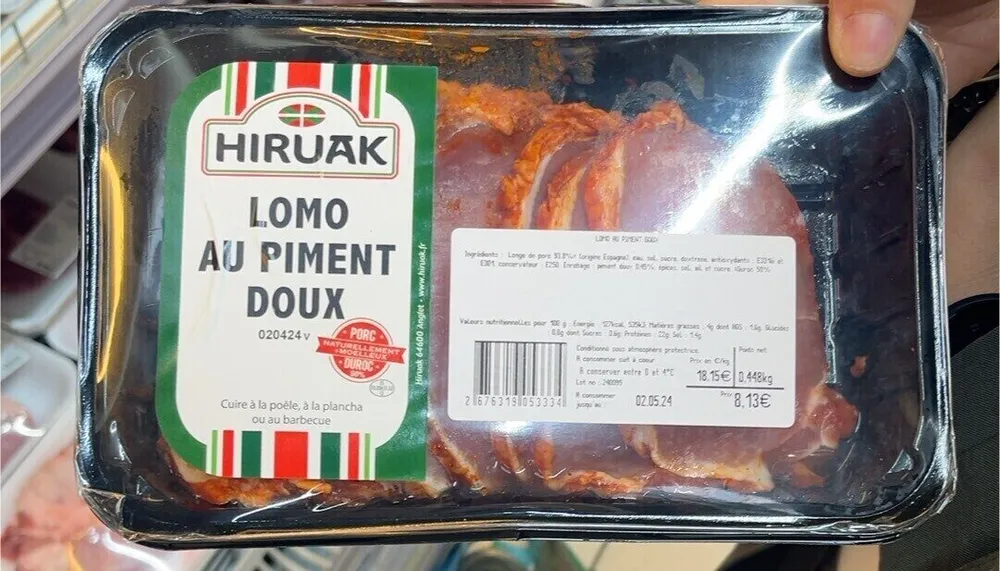 Lomo au piment doux