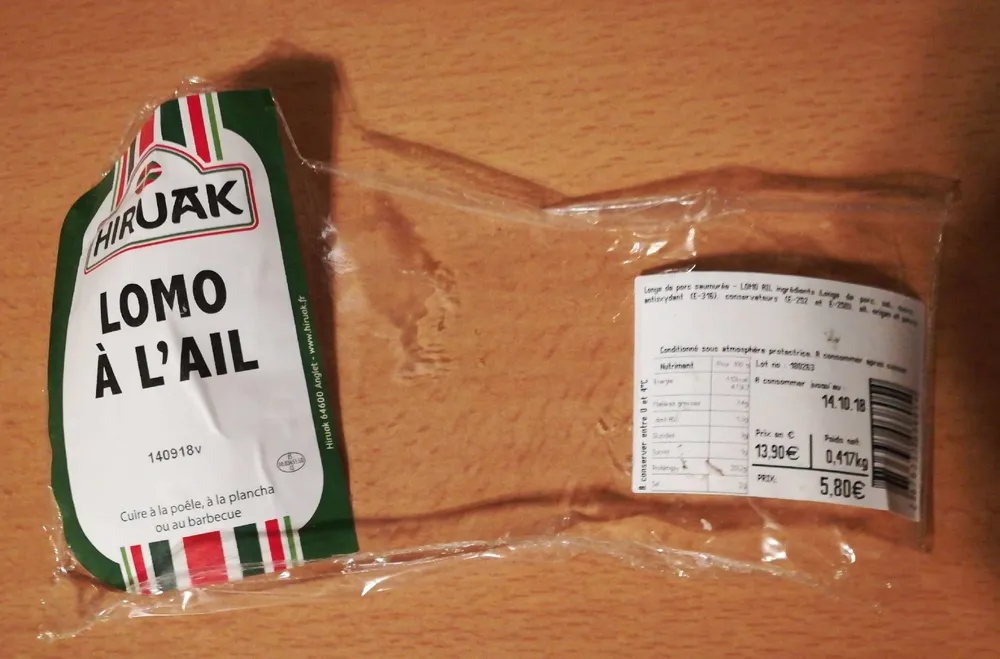 Lomo à l'ail