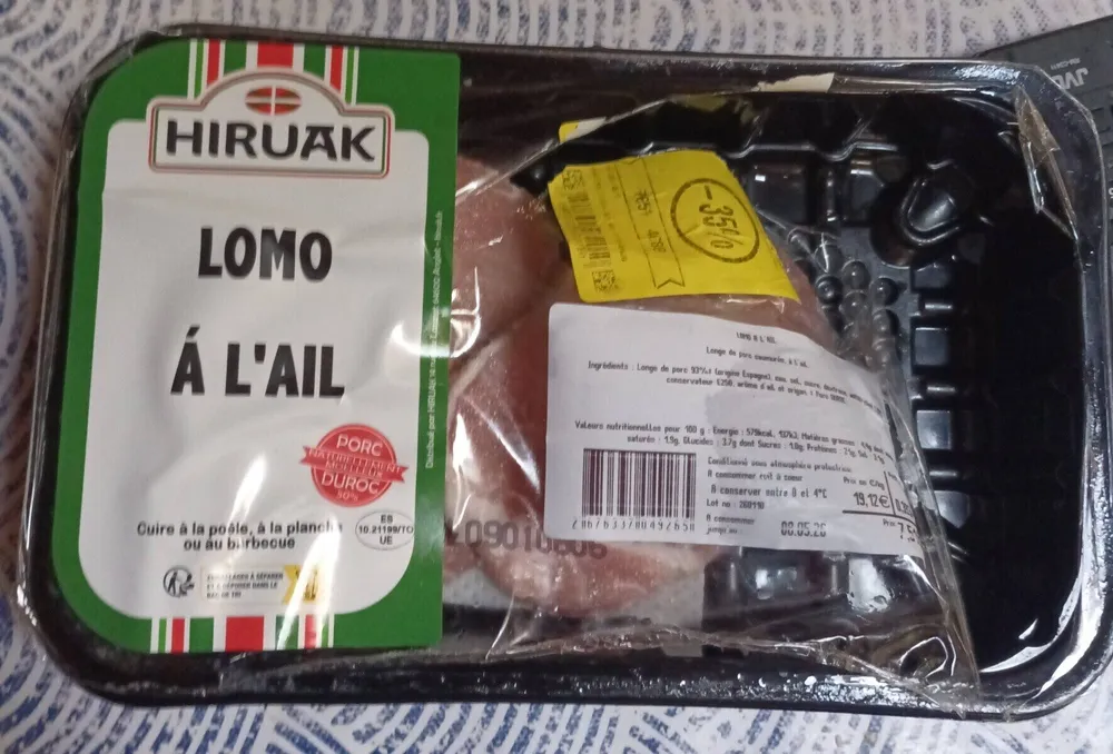 Lomo á L'ail