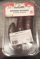 Boudins basque au piment d'espelette