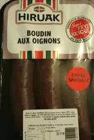 Boudin aux oignons