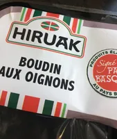 Boudin aux oignons