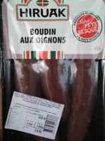 Boudin aux oignons