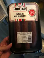 Boudin aux oignons