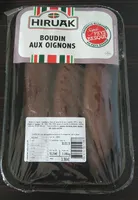 Boudin aux oignons