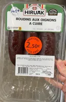 Boudins Aux Oignons A Cuire