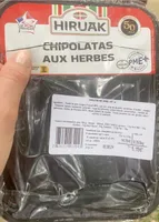 Hiruak chipolatas aux herbes