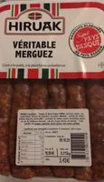 Véritable merguez