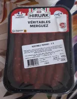 Véritables merguez