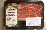 Poitrine de porc a l’espagnole