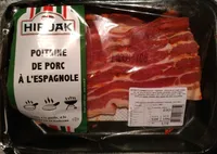 Poitrine de porc à l'espagnole