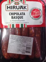 Chipolata basque au piment d'espelette