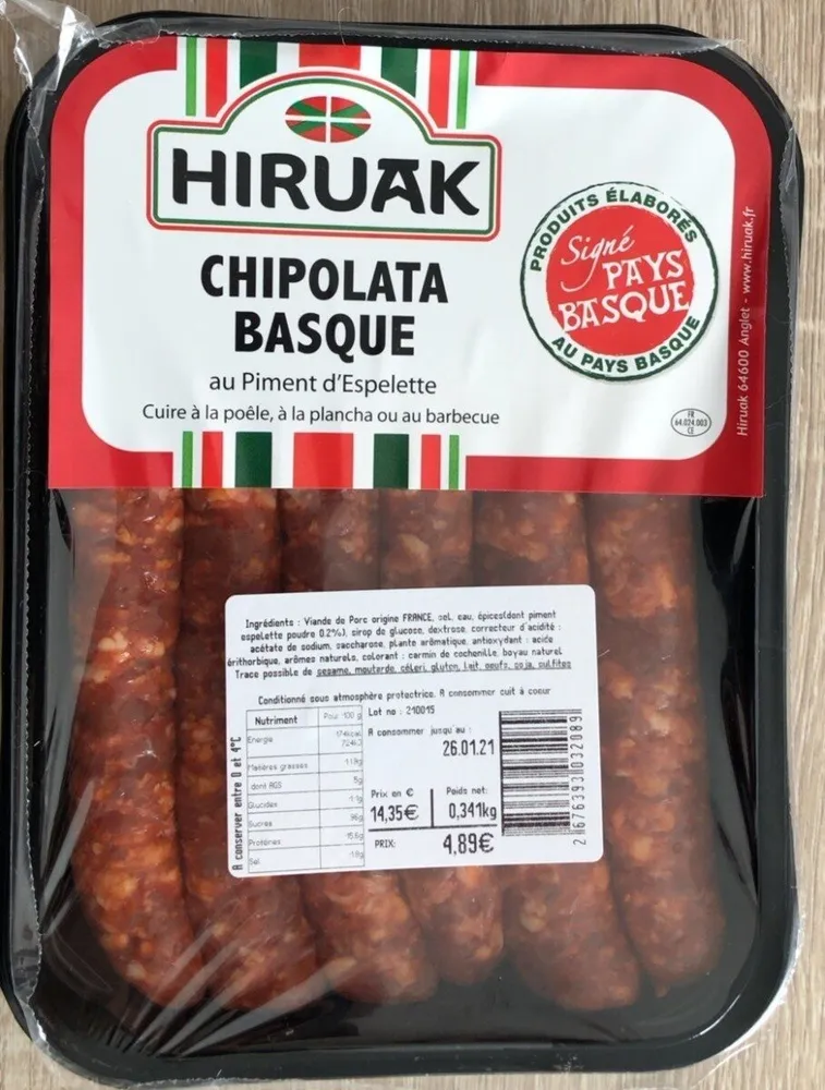 Chipolara basque