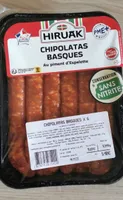 Chipolatas basques x6