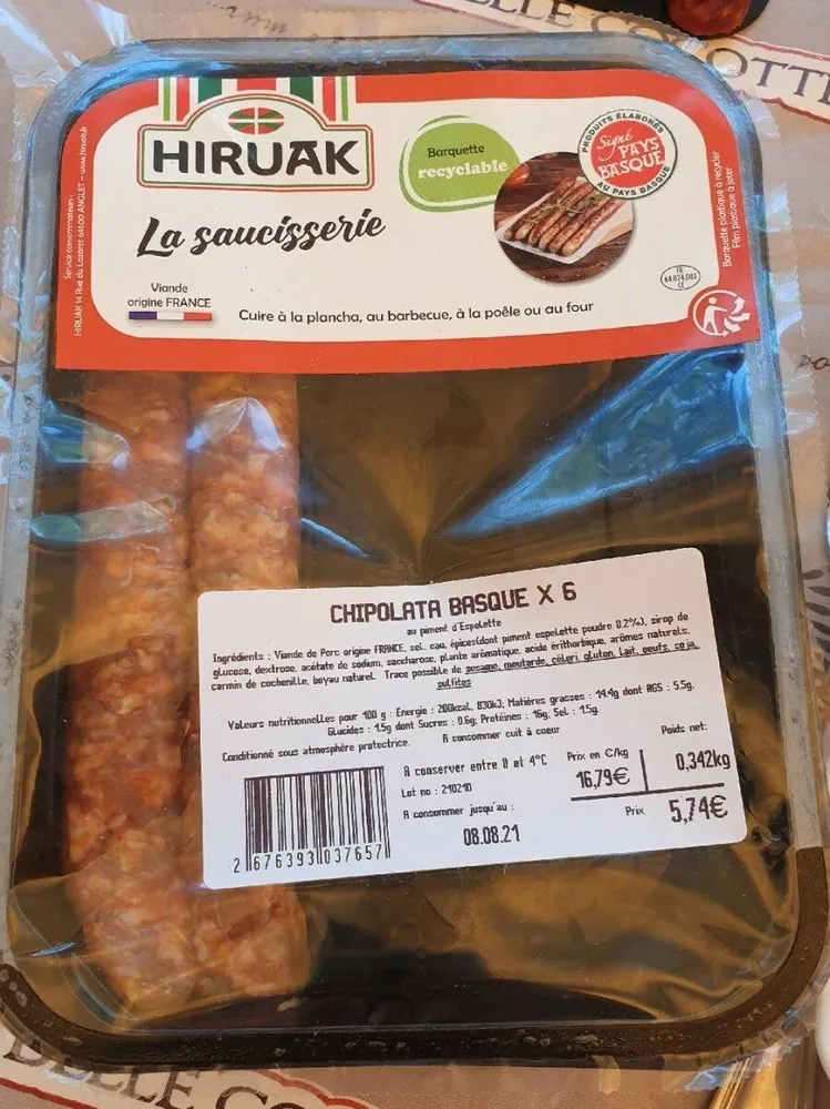chipolata basque