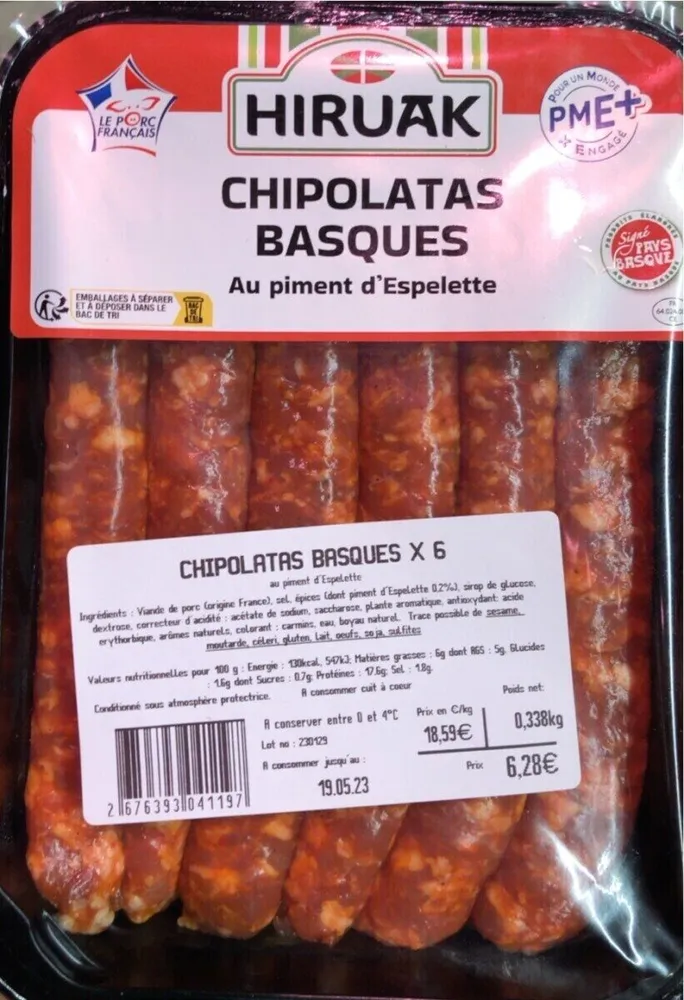 Chipolatas basques