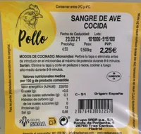 Sangre de pollo