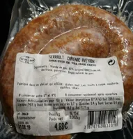 Saucisse de Toulouse cuite