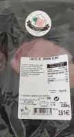 Chutes de jambon blanc
