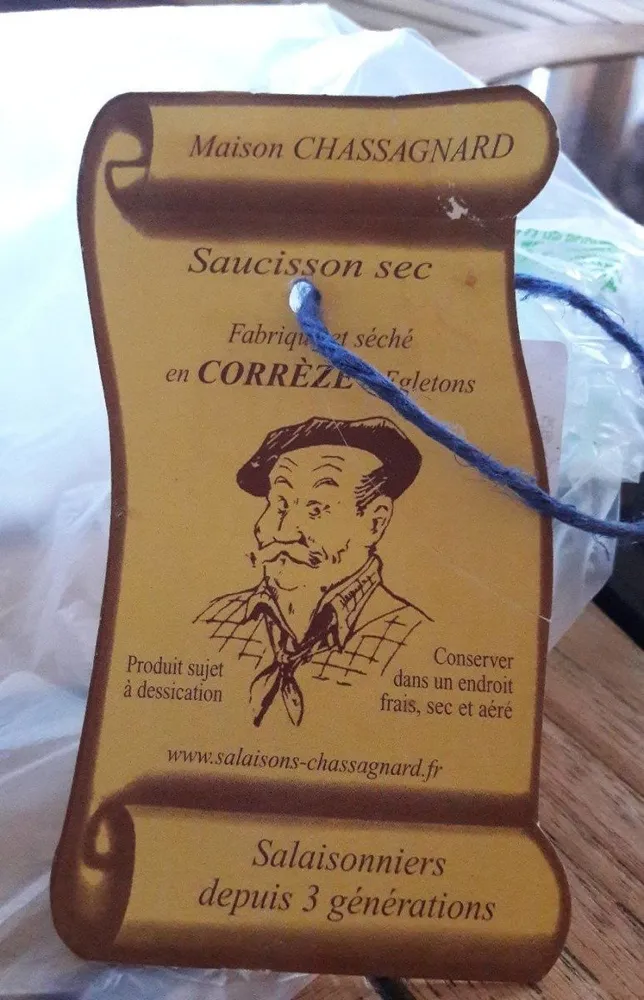 Saucisson cèpes
