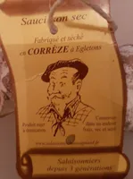 saucisson sec de correze egletons