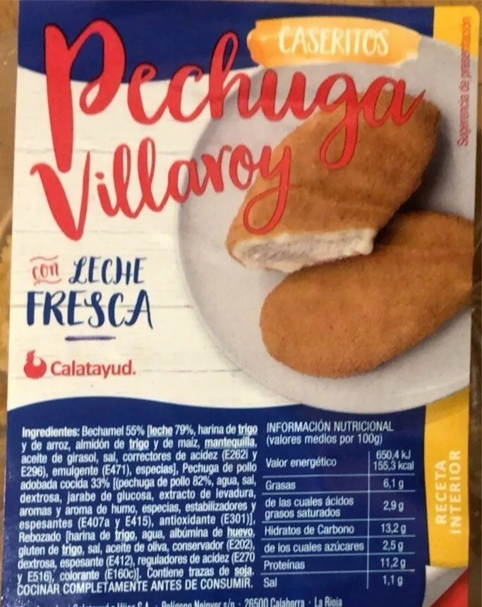 Pechuga Villaroy