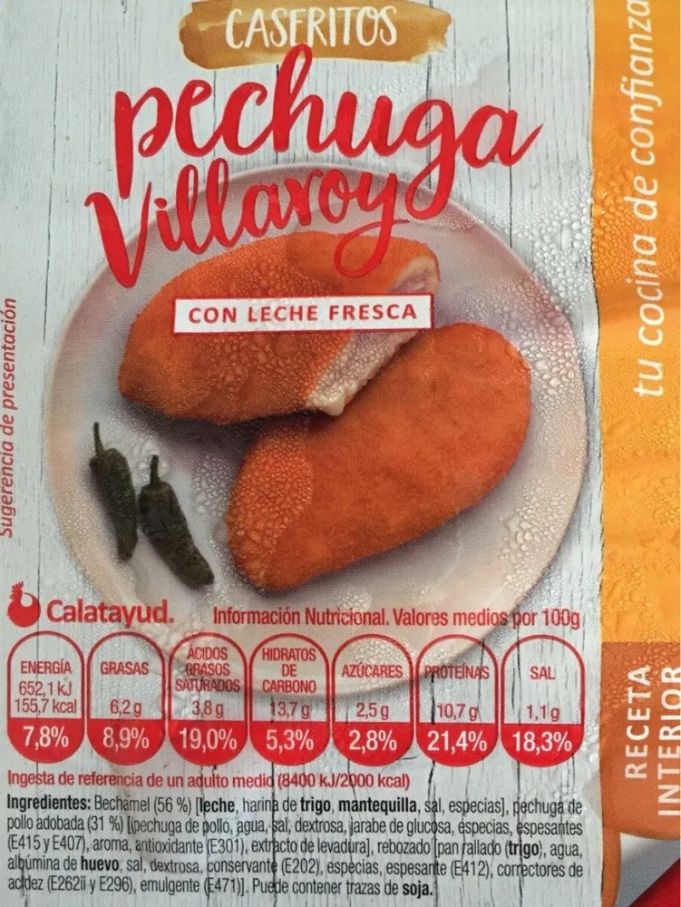Pechuga Villaroy