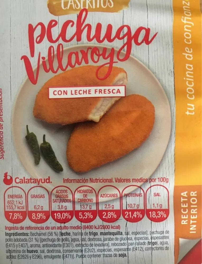 Pechuga villaroy