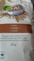 Muesli croquant 7 céréales