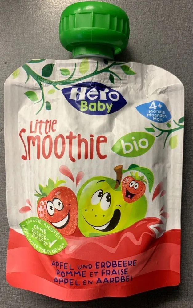 Little smoothie - pomme, fraise