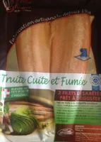 Truite cuite fumée