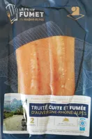 Truite cuite et fumée