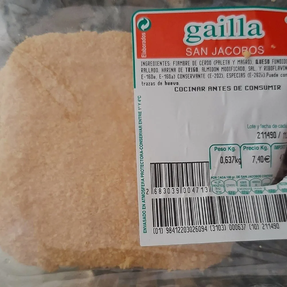 San jacobo gailla