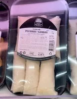 Crepe puerros y gamba