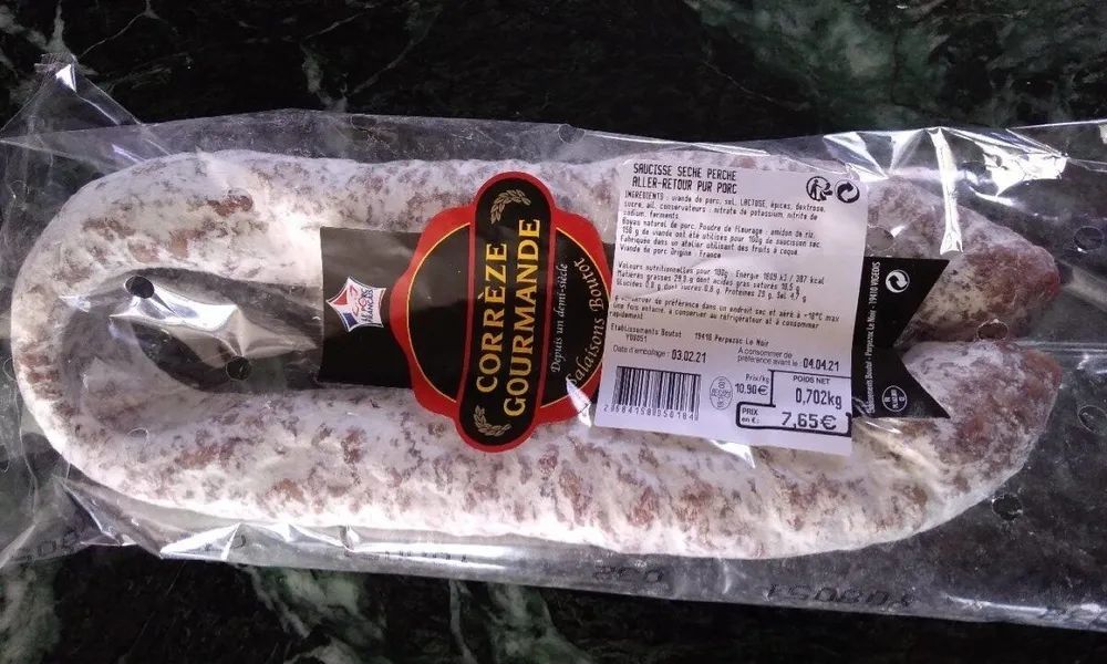 Saucisse sèche cherche aller-retour pur porc