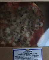Mini Pizza Carbonara