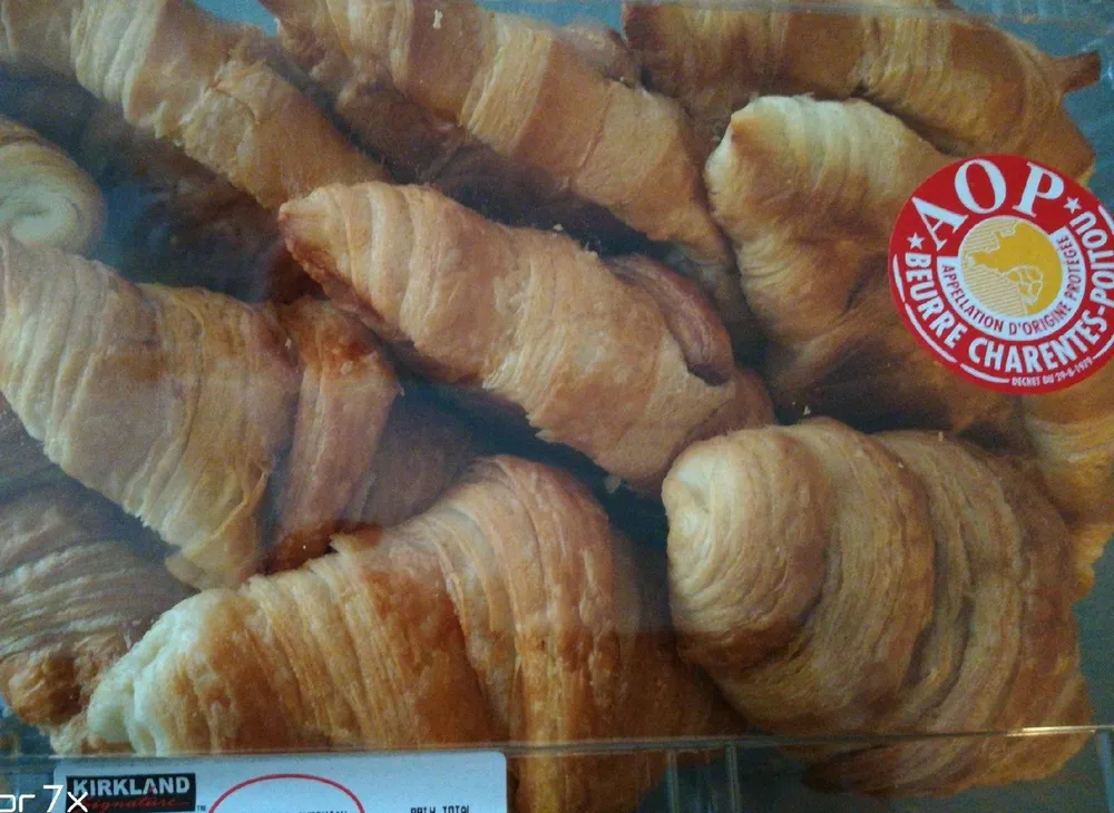 Croissant pur beurre x12