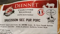 Saucisson sec pur porc