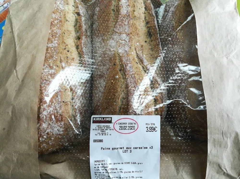 Pains gourmet aux céréales lot de 3