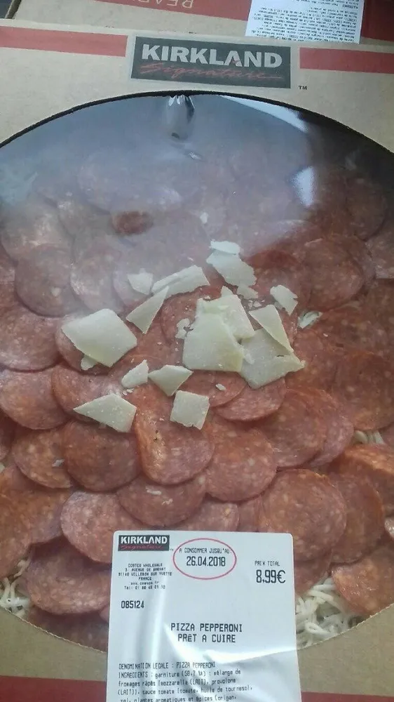 Pizza  Pepperoni  prêt à cuire
