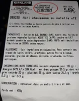 Mini chaussons au Nutella