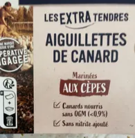 Aiguillettes de canard