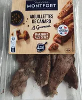Aiguillettes de canard Montfort mariné aux cèpes