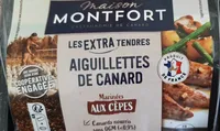 Aiguillettes de canard