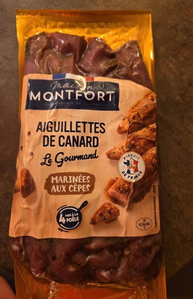 Aiguillettes de canard