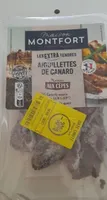 Aiguillettes de canard Marinées aux cèpes