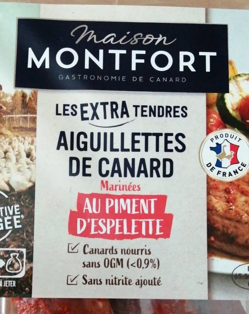 Aiguillettes de canard marinées au piment d'espelette