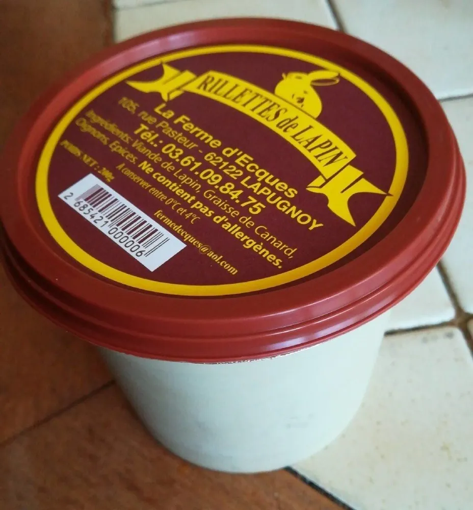 Rillettes de lapin