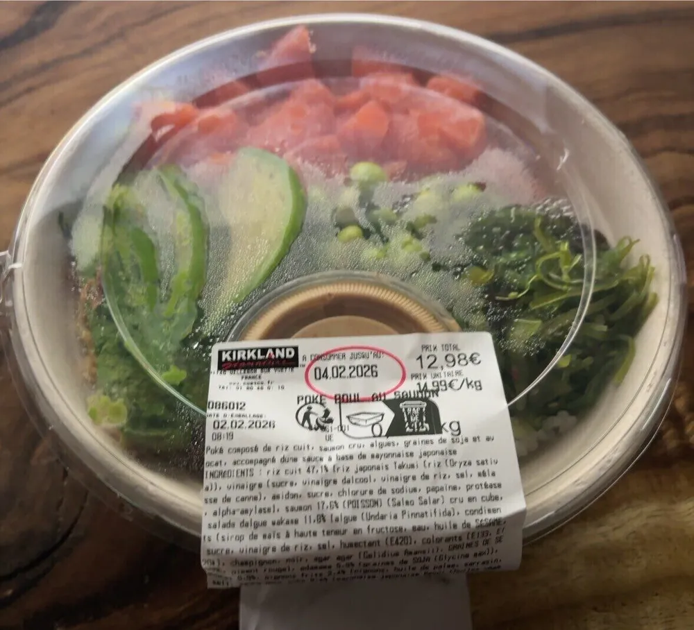 Poke bowl au saumon