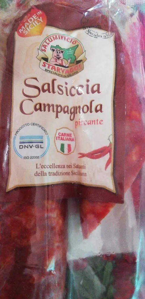 Salsiccia campagnola piccante